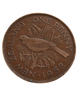 Nova Zelândia 1 Penny 1952