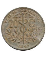 Bolívia 20 centavos 1942