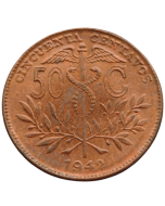 Bolívia 50 Centavos 1942