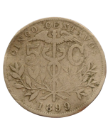 Bolívia 5 centavos 1899