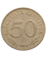 Bolívia 50 Centavos 1974