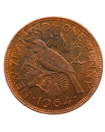 Nova Zelândia 1 Penny 1964