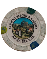 Uruguai 1 Dólar - Conrad International Resort e Cassino - Punta del Este