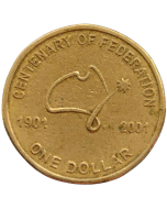 Austrália 1 Dólar 2001 - Centenário da Federação