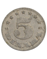 Iugoslávia 5 Dinar 1953