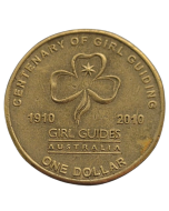 Austrália 1 Dólar 2010 - 100º Aniversário das Guias Femininas