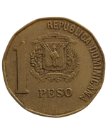 República Dominicana 1 Peso 2002