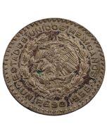 México 1 Peso 1958 - Prata