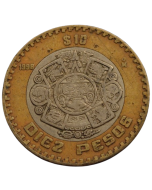 México 10 Pesos 1998