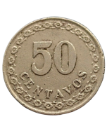 Paraguai 50 Centavos 1925