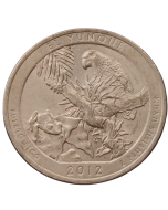 Estados Unidos ¼ dólar 2012 - Floresta Nacional El Yunque