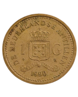 Antilhas Holandesas 1 Gulden 1990