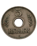 África Oriental Alemã 5 Hellers 1913 J