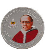 Palau 1 Dólar 2009 - 80º Aniversário - Estado da Cidade do Vaticano. Papa Pio XI