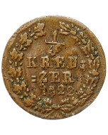 Nassau ¼ Kreuzer 1822