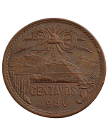 México 20 Centavos 1946