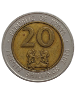 Quênia 20 Shillings 2010