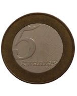 Angola 5 Kwanzas 2012