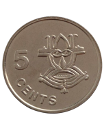 Ilhas Salomão 5 Cents 1996 FC