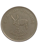 Uganda 100 Shillings 1998