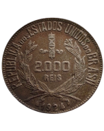 Brasil 2000 Réis 1924 - Mocinha (Prata)