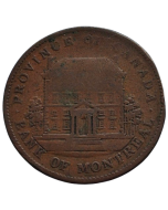 Províncias Canadenses (Montreal)  1 Penny 1842