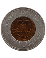 Somalilândia 10 Shillings 2012 - Ano do Cavalo