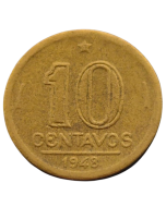 Brasil 10 Centavos 1948 