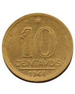 Brasil 10 Centavos 1948 