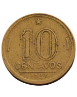 Brasil 10 Centavos 1947 - Getúlio Vargas