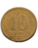 Brasil 10 Centavos 1947 - José Bonifácio