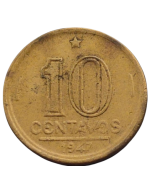 Brasil 10 Centavos 1947 - José Bonifácio