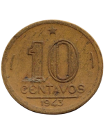 Brasil 10 Centavos 1943