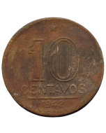 Brasil 10 Centavos 1942