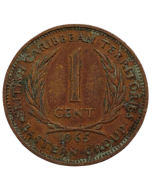 Estados do Caribe Oriental 1 Cent 1965