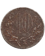 Comuna de Argel 10 cents 1916 -  Notgeld Argelia