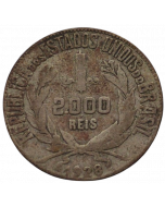 Brasil 2000 Réis 1928 - Mocinha (Prata)