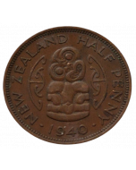 Nova Zelândia ½ Penny 1940