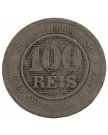 Brasil 100 Réis 1889 - República