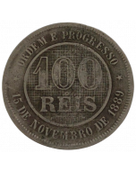 Brasil 100 Réis 1889 - República