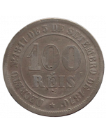 Brasil 100 Réis 1879