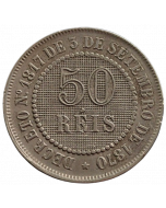 Brasil 50 Réis 1887