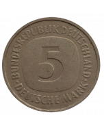 Alemanha 5 Mark 1977 G