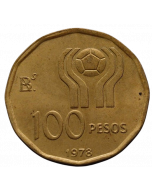 Argentina 100 Pesos 1978 - Copa do Mundo da FIFA