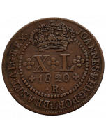 Brasil 40 Réis 1820 R - 51 Pérolas