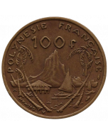 Polinésia Francesa 100 Francos 1976