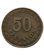 Paraguai 50 Centavos 1925