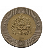 Marrocos 5 Dirham 2002