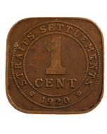 Assentamentos dos Estreitos 1 Cent 1920