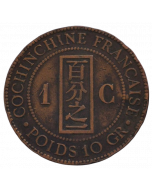 Cochinchina Francesa 1 Cêntimo 1879